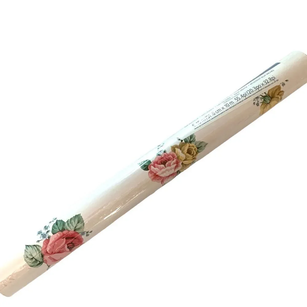 Vintage Rose Floral Wallpaper
